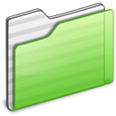 Folder green icon